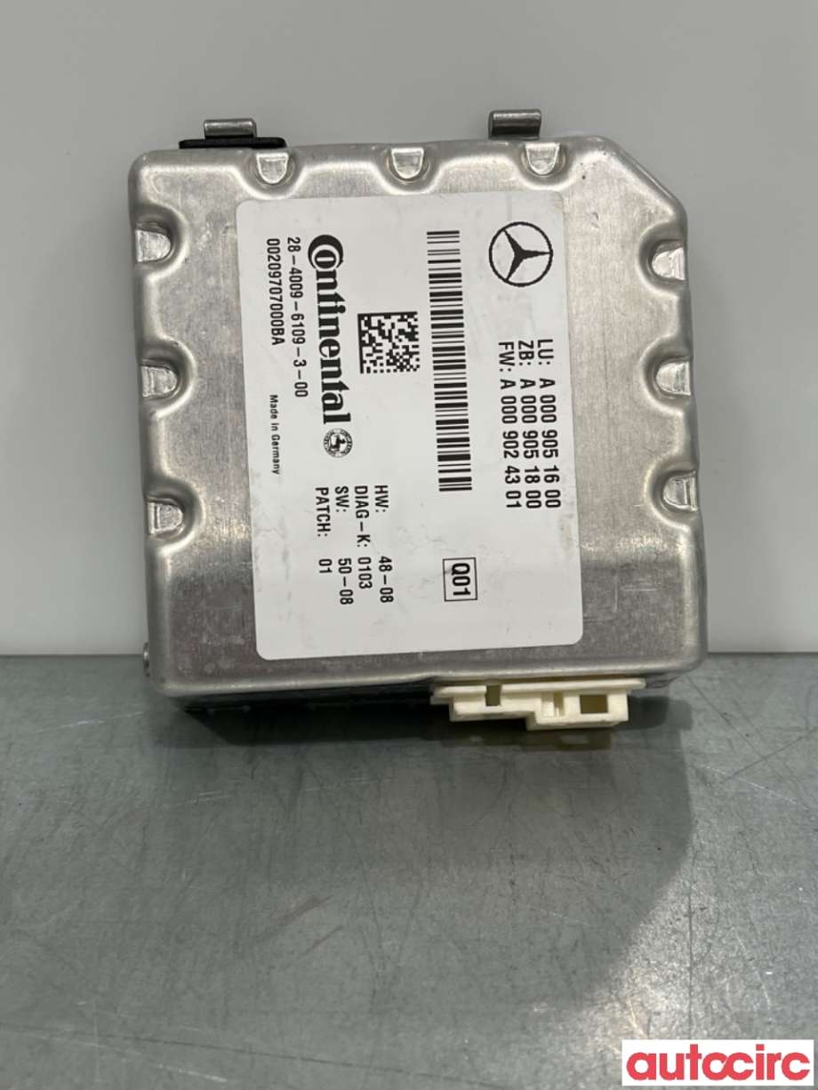 Sensor radar til Mercedes E-Klasse 2009-2013 (Fase 1) (W212) (W212) (MERCEDES|A0009057202|28-4009-6109-3-00|A0009051600)