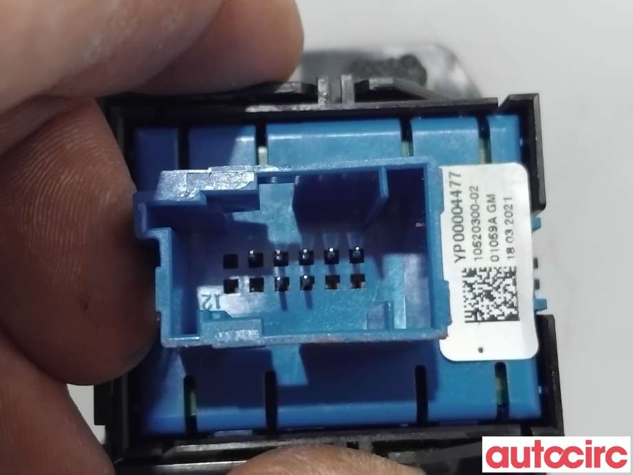 Bryter elektrisk håndbrekk/parkbrems til Opel Corsa F 2019-->>  (OPEL|YP000044YX||YP00004477)