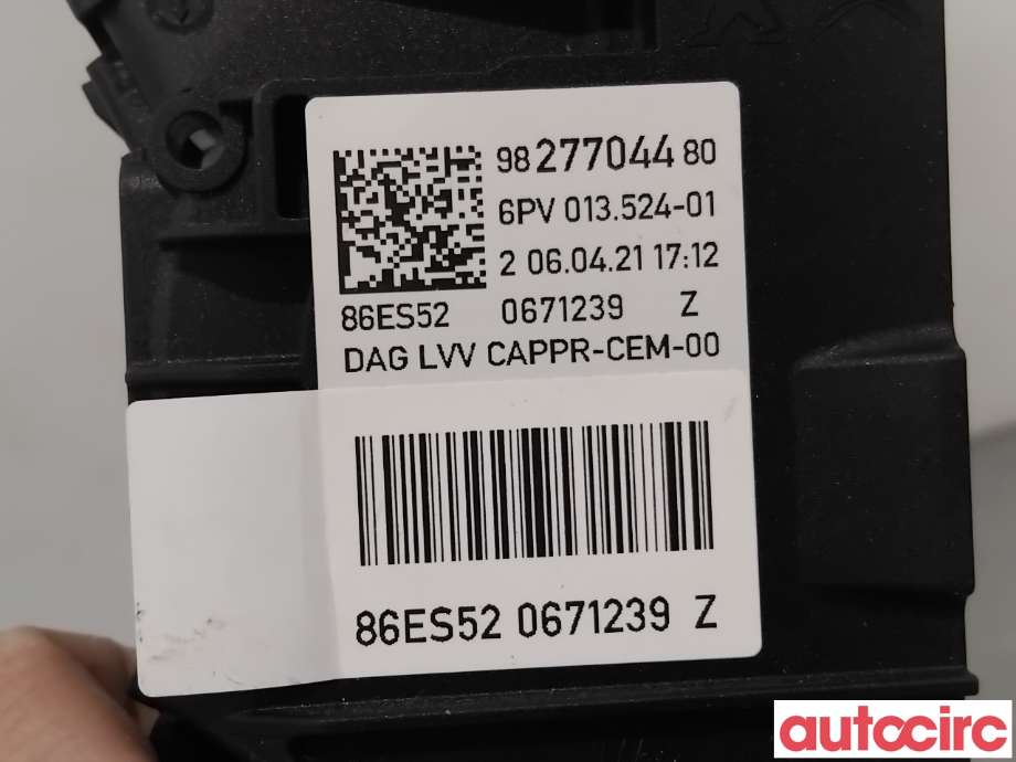 Pedal gass til Opel Corsa F 2019-->>  (OPEL|NO NR|6PV013524-01|9827704480)