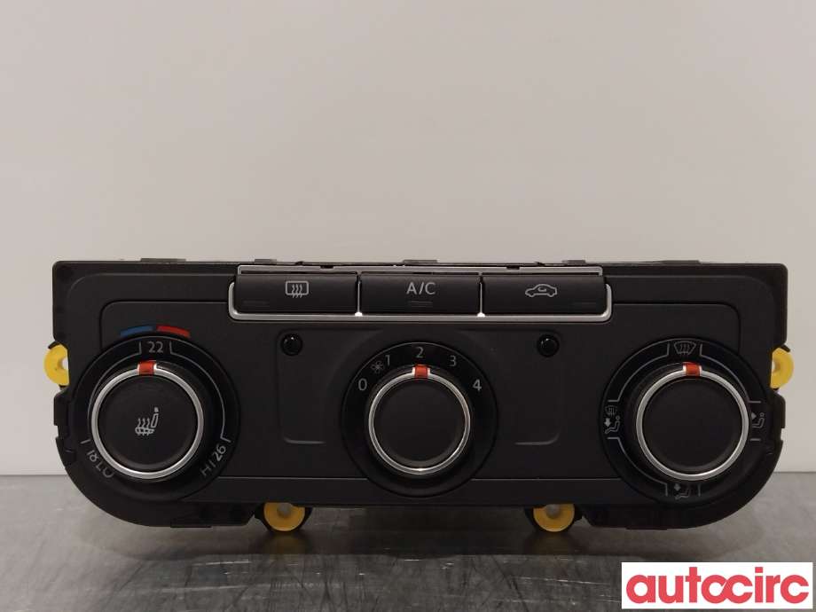Varmeapparat betjening til VW Transporter / Caravelle, 2015-2019 (T6) (T6) (VOLKSWAGEN|7E0907047AF)