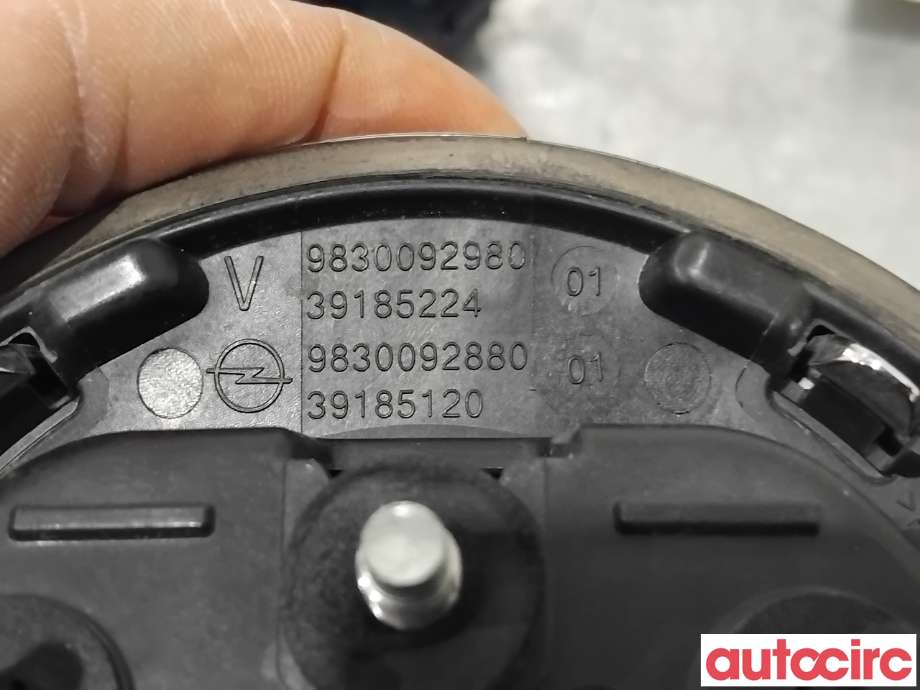 Bakluke/bakdør håndtak til Opel Corsa F 2019-->> (OPEL|9830092880|39185120)