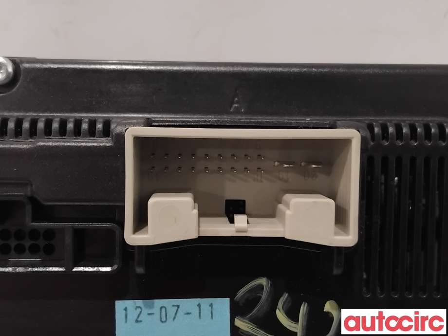Varmeapparat betjening til VW Sharan 2010-->> (Type II) (VOLKSWAGEN|5K0907044FP|5HB009747-25)