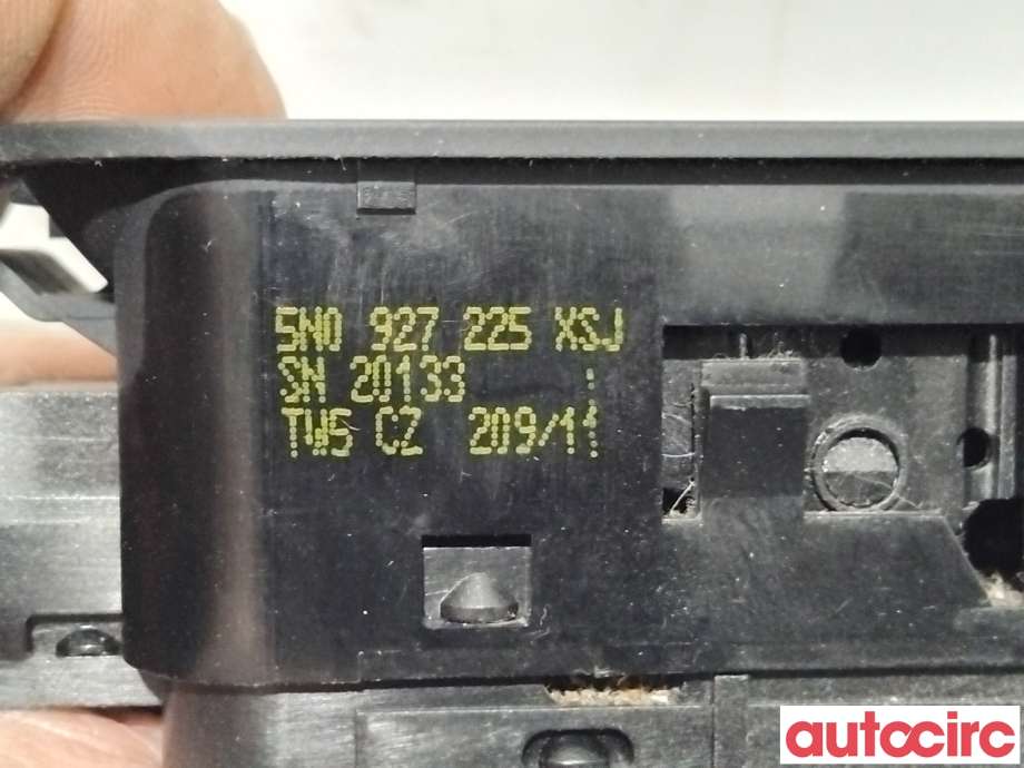 Bryter elektrisk håndbrekk/parkbrems til VW Sharan 2010-->> (Type II) (VOLKSWAGEN|5N0927225A||5N0927225B)