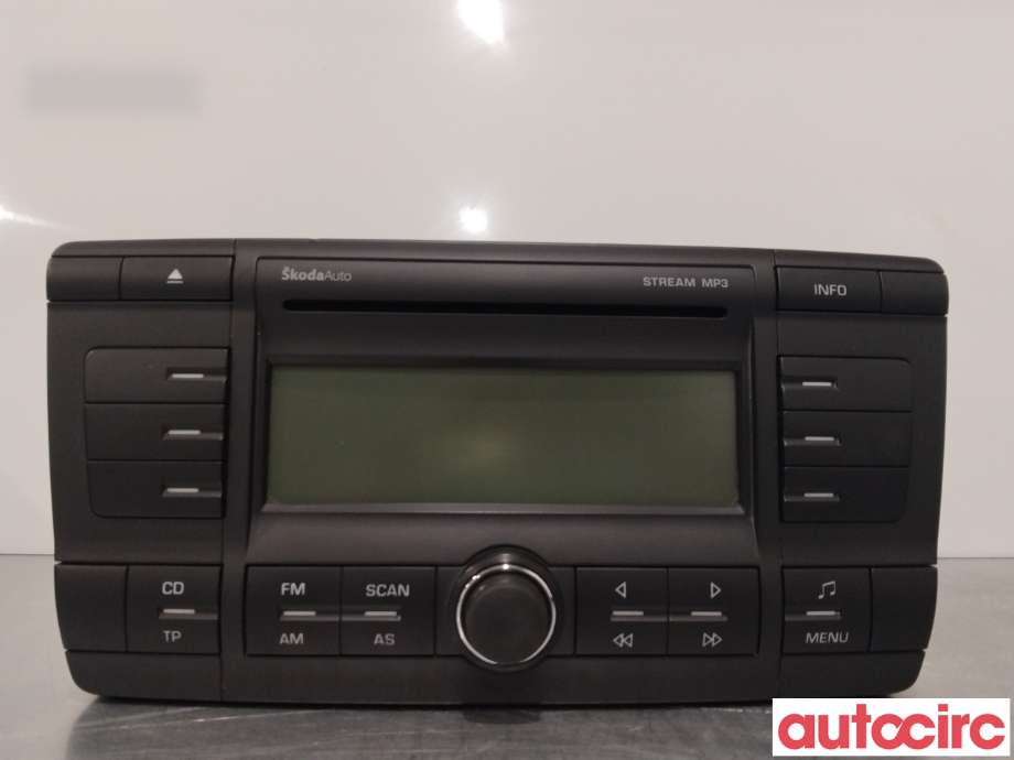 Bilstereo til Škoda Octavia, 2005-2008 (Type II, Fase 1) (SKODA|AAO600012X)