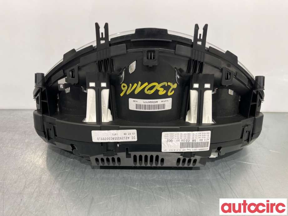 Instrumentpanel til Mercedes E-Klasse 2009-2013 (Fase 1) (W212) (W212) (MERCEDES|A2129004904|A2C53368989|A2129005803)