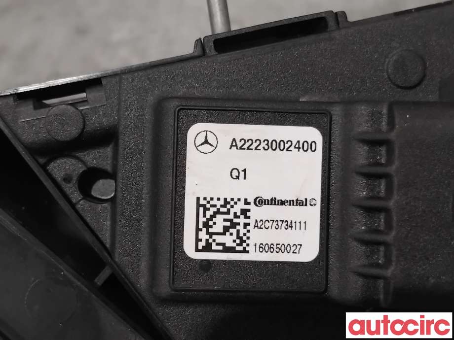 Pedal gass til Mercedes C-Klasse 2014-2018 (Fase 1) (W205) (W205) (MERCEDES|A2223003500|A2C73734111|A2223002400)