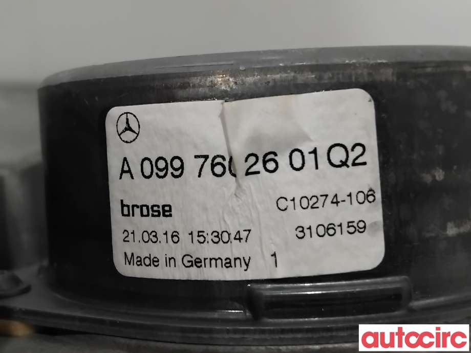 Baklukeåpner motor til Mercedes C-Klasse 2014-2018 (Fase 1) (W205) (W205) (MERCEDES|A0997602601|C10274-106)