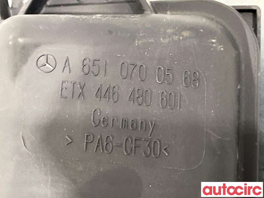 Vakuumtank til Mercedes GLK 2008-2015 (X204) (X204) (MERCEDES|A6510700468|A6510700568)