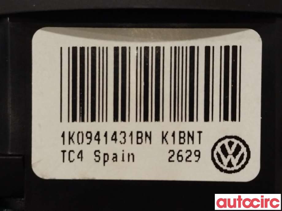 Bryter lys til VW Tiguan 2007-2011 (Type I, Fase 1)  (VOLKSWAGEN|1K0941431BN)