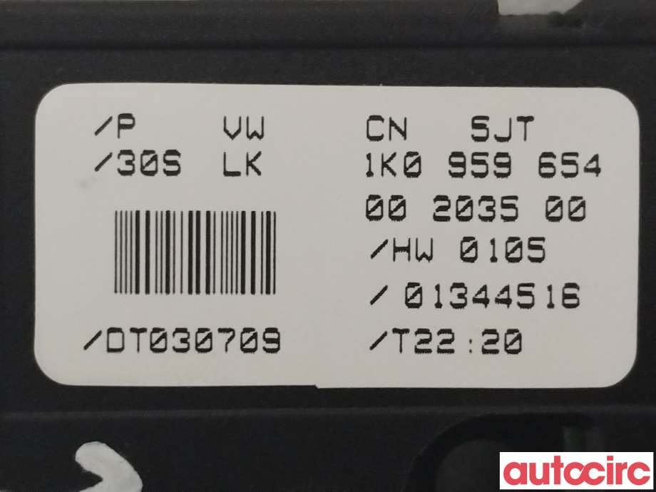 Sensor diverse til VW Tiguan 2007-2011 (Type I, Fase 1)  (VOLKSWAGEN|1K0959654)