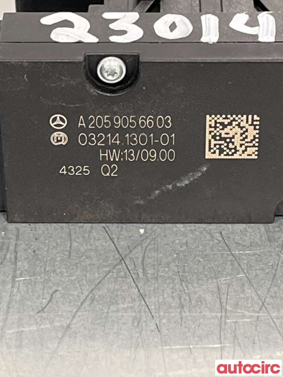 Bryter elektrisk håndbrekk/parkbrems til Mercedes C-Klasse 2014-2018 (Fase 1) (W205) (W205) (MERCEDES|A2059051516||A2059056603)