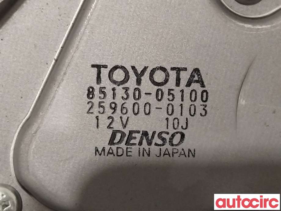 Viskermotor bakrute til Toyota Avensis 2003-2008 (Type II)  (TOYOTA|8513005100)