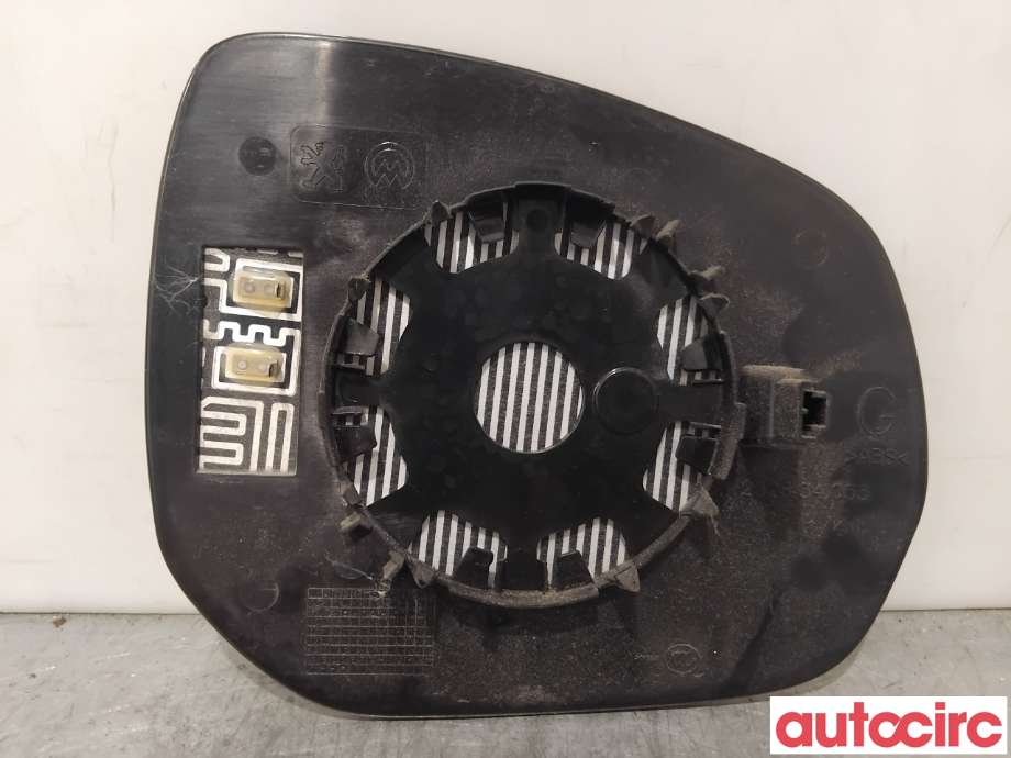 Speilglass venstre til Peugeot 3008 2009-2016 (Type I)  (PEUGEOT|8151PF|)