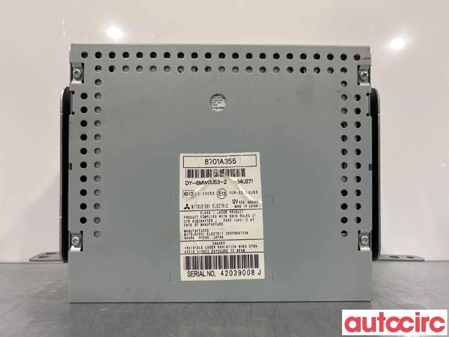 Bilstereo til Mitsubishi Pajero 2007-2016 (Type IV, Fase 1)  (MITSUBISHI|8701A355)