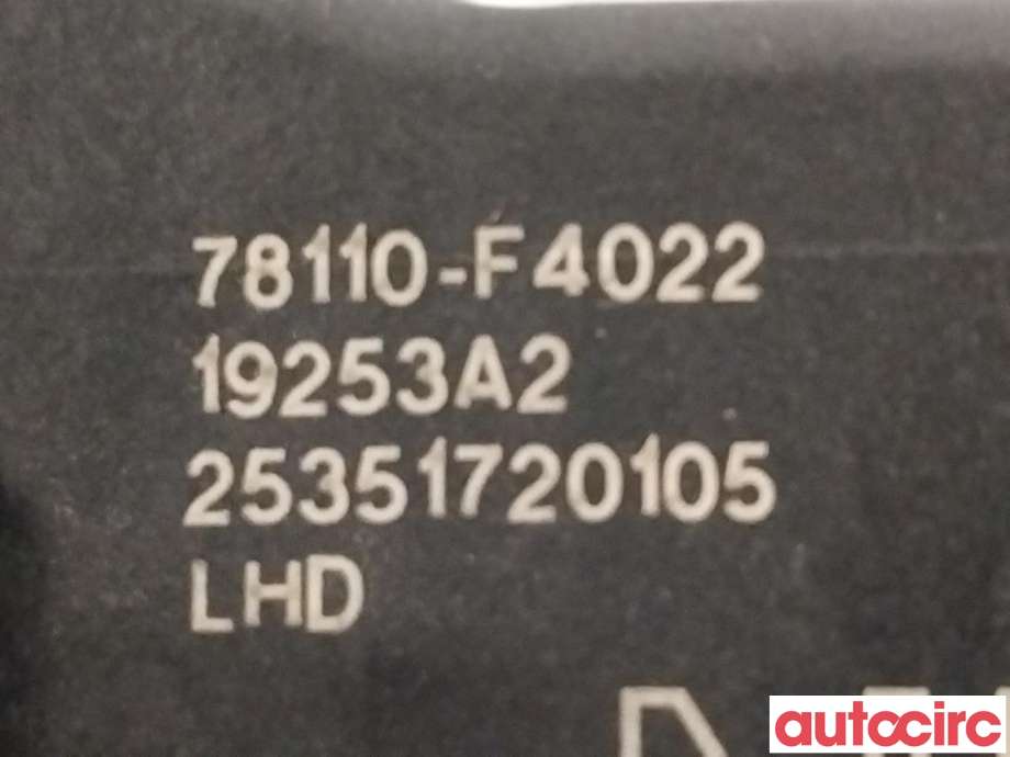 Pedal gass til Toyota C-HR 2016-->>  (TOYOTA|78110F4021|78110F4022)