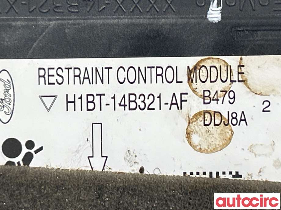 Airbag elektronikk til Ford Fiesta 2017-->> (Type VII)  (FORD|2370056||H1BT-14B321-AF)