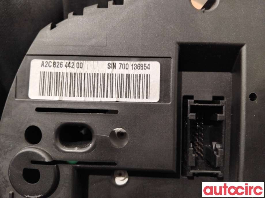Instrumentpanel til BMW X1 2009-2015 (E84) (E84) (BMW|62109316152|A2C82644200|9283840)