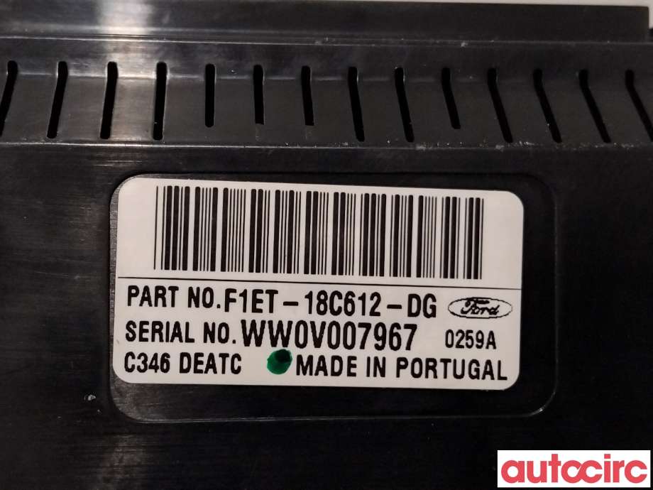 Varmeapparat betjening til Ford Focus 2014-2018 (Type III, Fase 2)  (FORD|2376689||F1ET-18C612-DG)