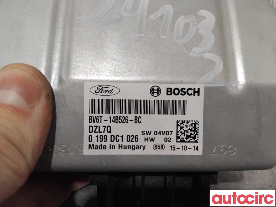 Styreenhet sete til Ford Focus 2014-2018 (Type III, Fase 2)  (FORD|1941589|0199DC1026|BV6T-14B526-BC)