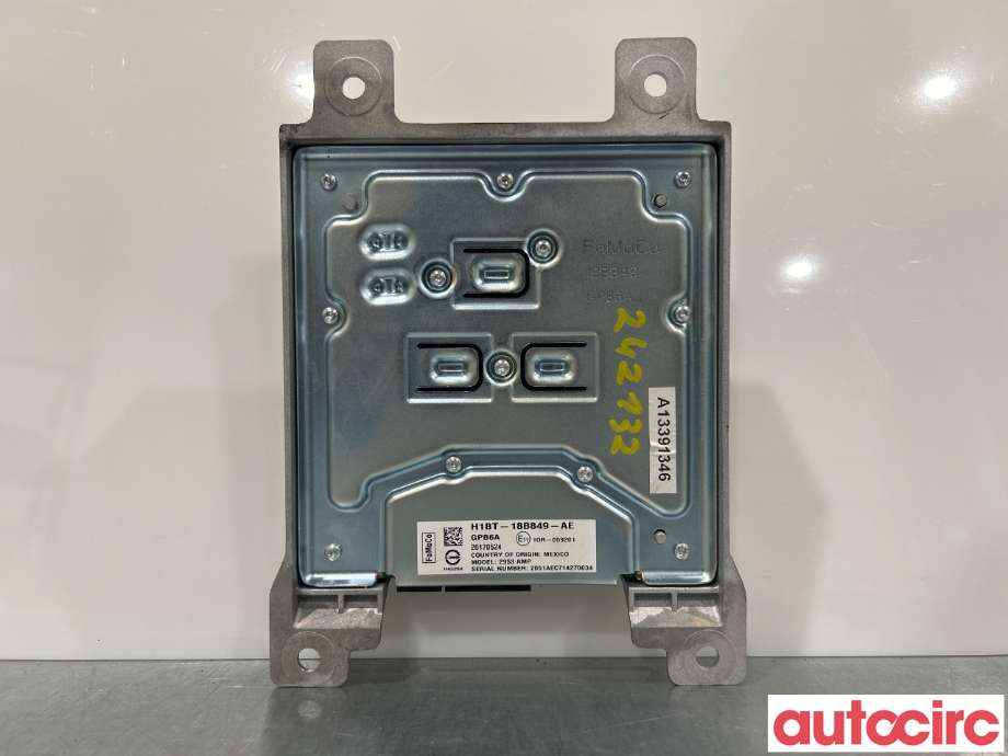 Bilstereo forsterker til Ford Fiesta 2017-->> (Type VII)  (FORD|2291189||H1BT-18B849-AE)