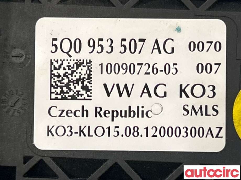 Bryter combi til VW Golf VII 2012-2017 (Fase 1)  (VOLKSWAGEN|5Q0953513AJ||5Q0953507AG)