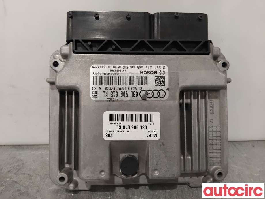 Styreenhet motor til Audi A4 2007-2014 (Type IV) (B8) (B8) (AUDI|03L906018KL|0281018660)