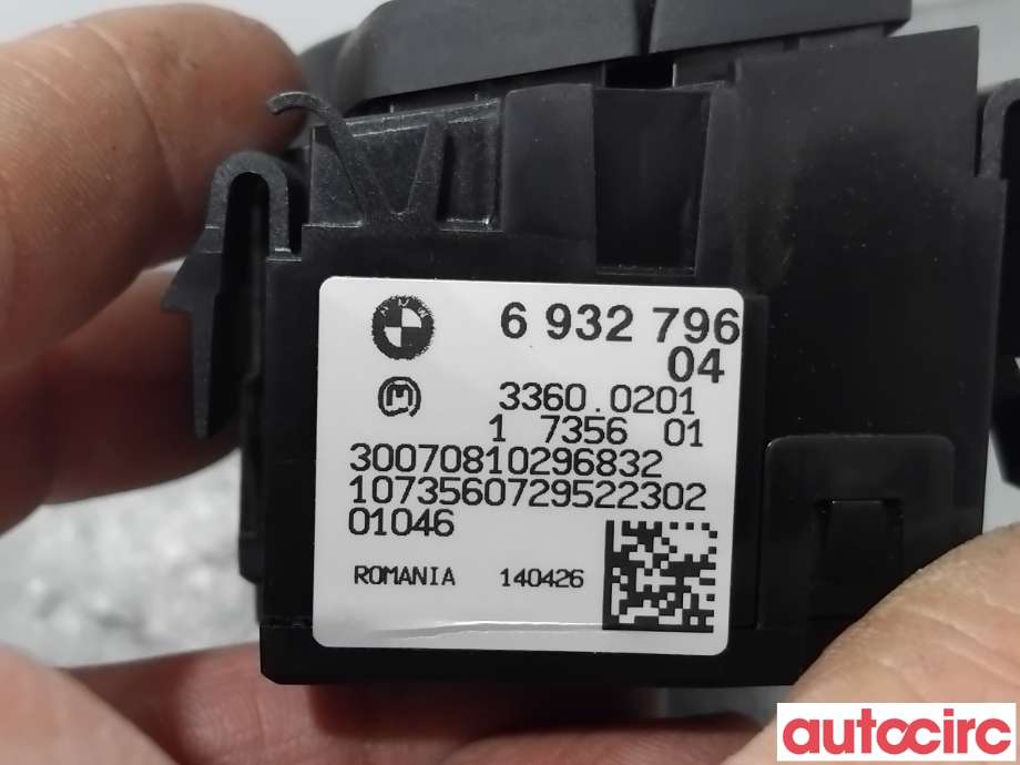 Bryter lys til BMW 3-Serie 2005-2011 (E90/E91/E92/E93) (E90/E91/E92/E93) (BMW|61316932796|33600201|6932796)