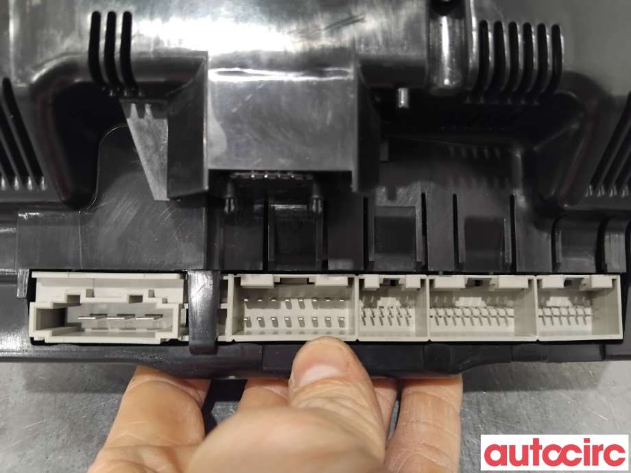 Varmeapparat betjening til Audi Q7 2006-2010 (Type I, Fase 1) (AUDI|4L0820043AB|5HB009184-16)