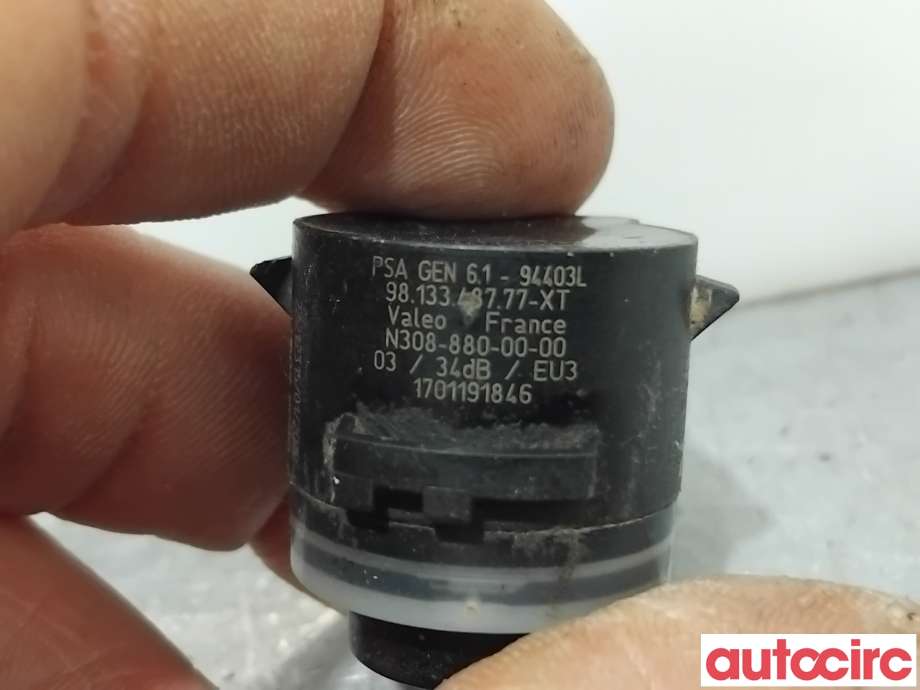 Parkeringssensor bak til Citroën Berlingo 2019-->> (Type III)  (CITROEN|1633559380|N308-880-00-00|9813348777)