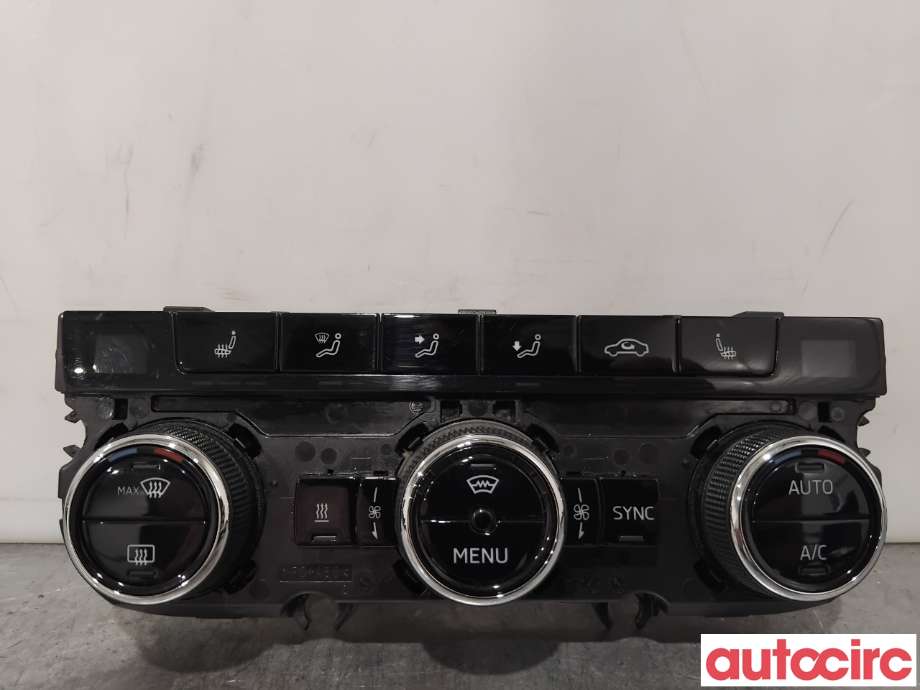 Varmeapparat betjening til Škoda Kodiaq 2017-->> (SKODA|565907044BA|5HB012947-44|565907044BK)