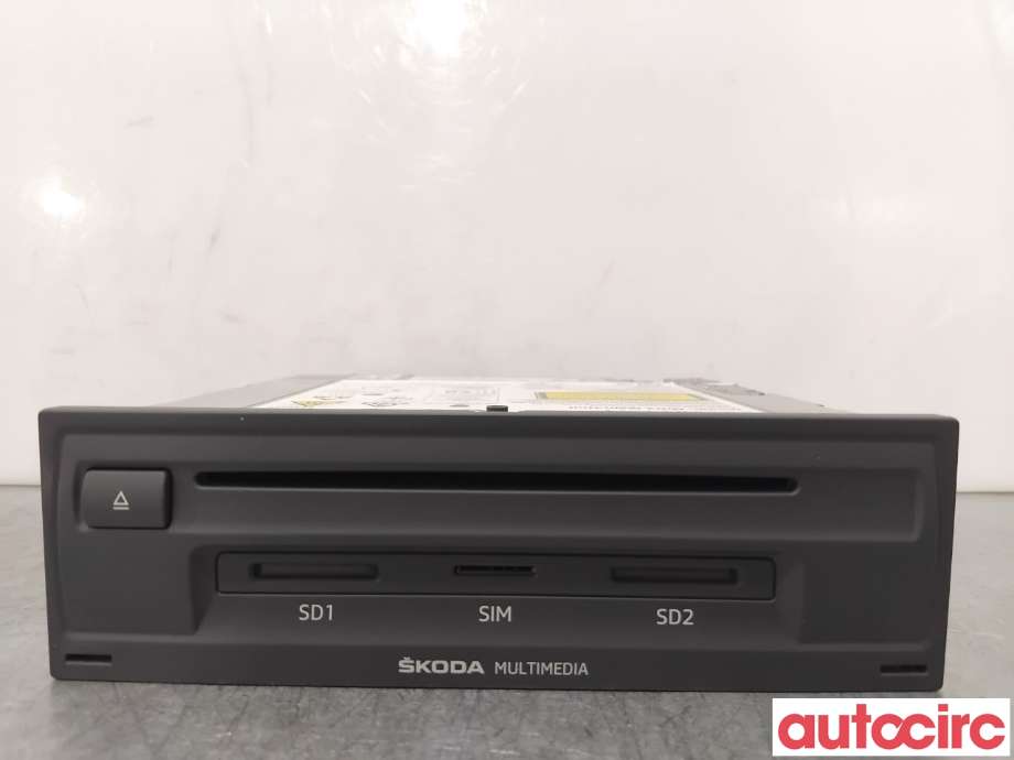 Bilstereo navigasjon til Škoda Kodiaq 2017-->> (SKODA|565035021B|HBA853)