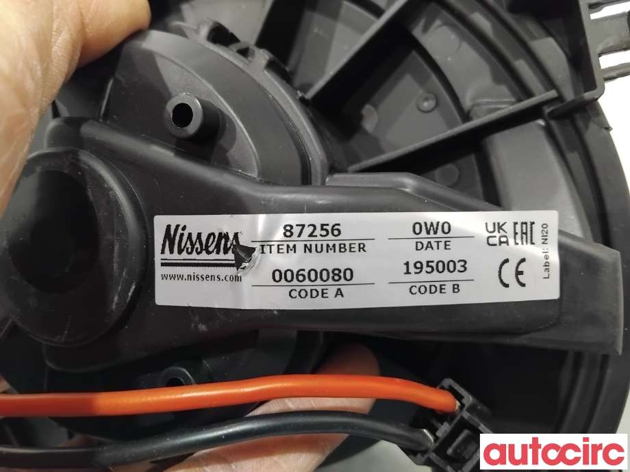 Varmeapparat motor til VW Golf VII 2012-2017 (Fase 1)  (VOLKSWAGEN|5Q1819021G|87256|5Q1819021J)