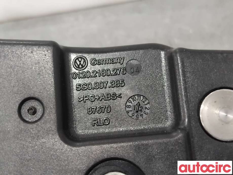 Karosseri bakpart til VW Golf VII 2012-2017 (Fase 1)  (VOLKSWAGEN|5G0807385||5G0807385A)