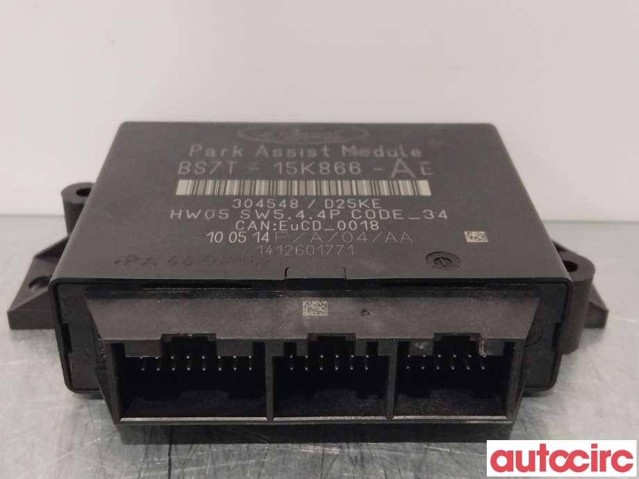 Styreenhet parkering til Ford S-Max 2010-2015 (Type I, Fase 2)  (FORD|1771637|BS7T-15K866-AE)