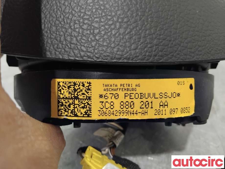 Airbag rattpute til VW Passat 2011-2015 (B7) (B7) (VOLKSWAGEN|3C8880201AH||3C8880201AA)