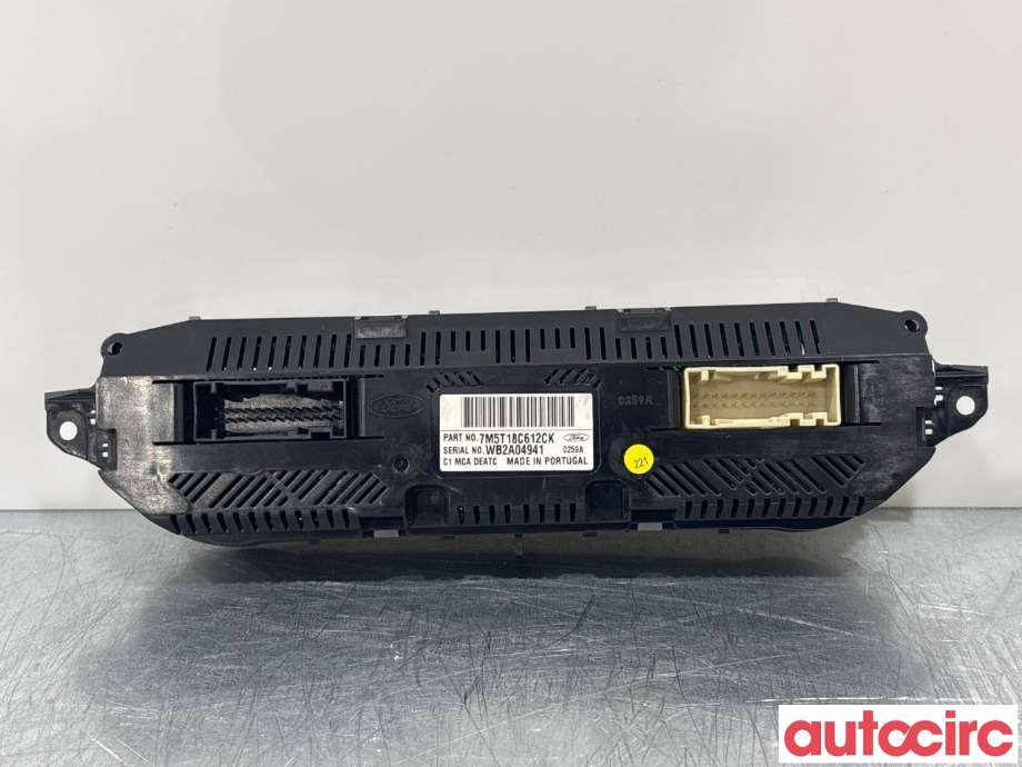 Varmeapparat betjening til Ford Focus 2008-2010 (Type II, Fase 2)  (FORD|1701140|7M5T18C612CK)