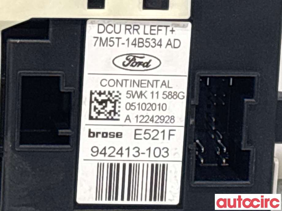 Ruteheis venstre bak til Ford Focus 2008-2010 (Type II, Fase 2)  (FORD|1776007)