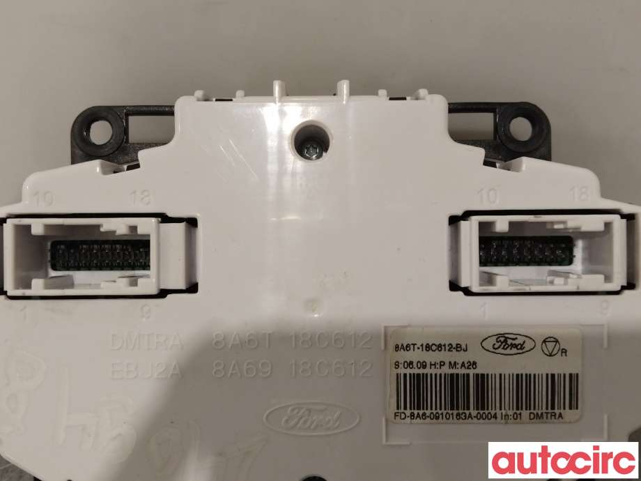 Varmeapparat betjening til Ford Fiesta 2008-2012 (Type VI, Fase 1)  (FORD|1760510|8A6T-18C612-BJ)