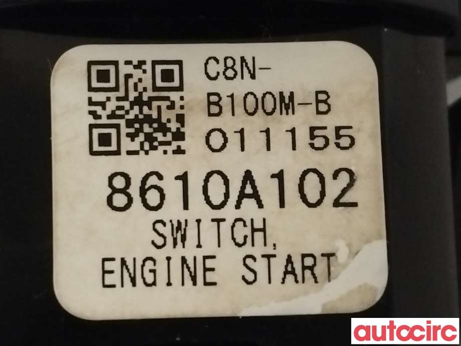 Bryter start/stopp til Peugeot 4008 2012-2017 (PEUGEOT|1611292980|1608729980|8610A102)
