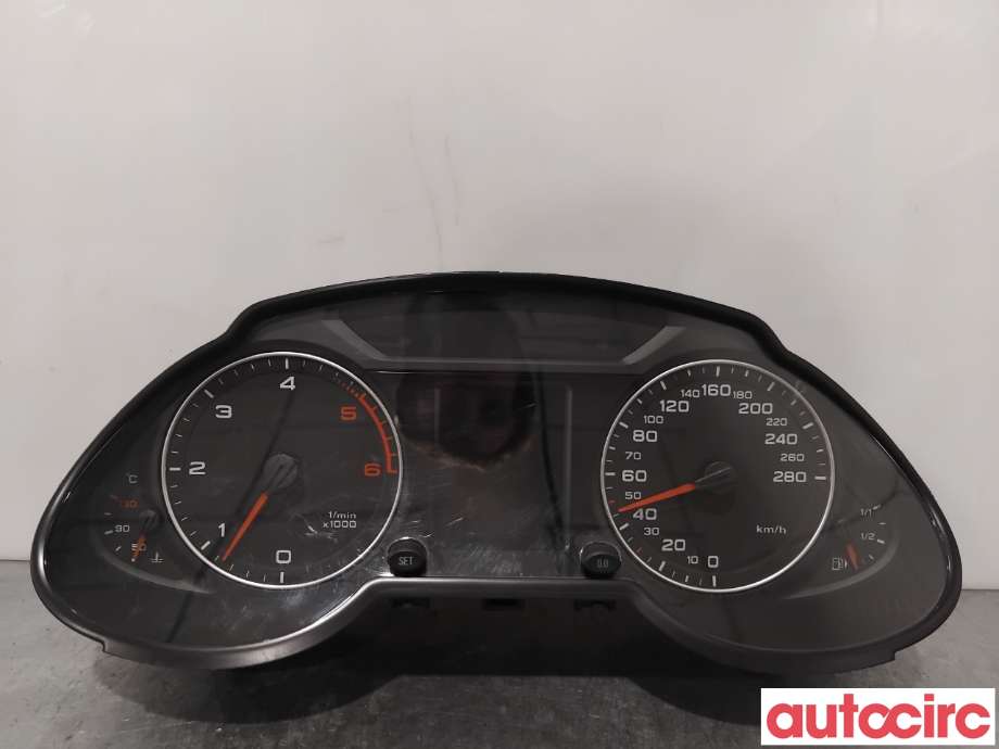 Instrumentpanel til Audi Q5 2008-2012 (Type I, Fase 1) (AUDI|8R0920900QX|503002380504|8R0920900Q)