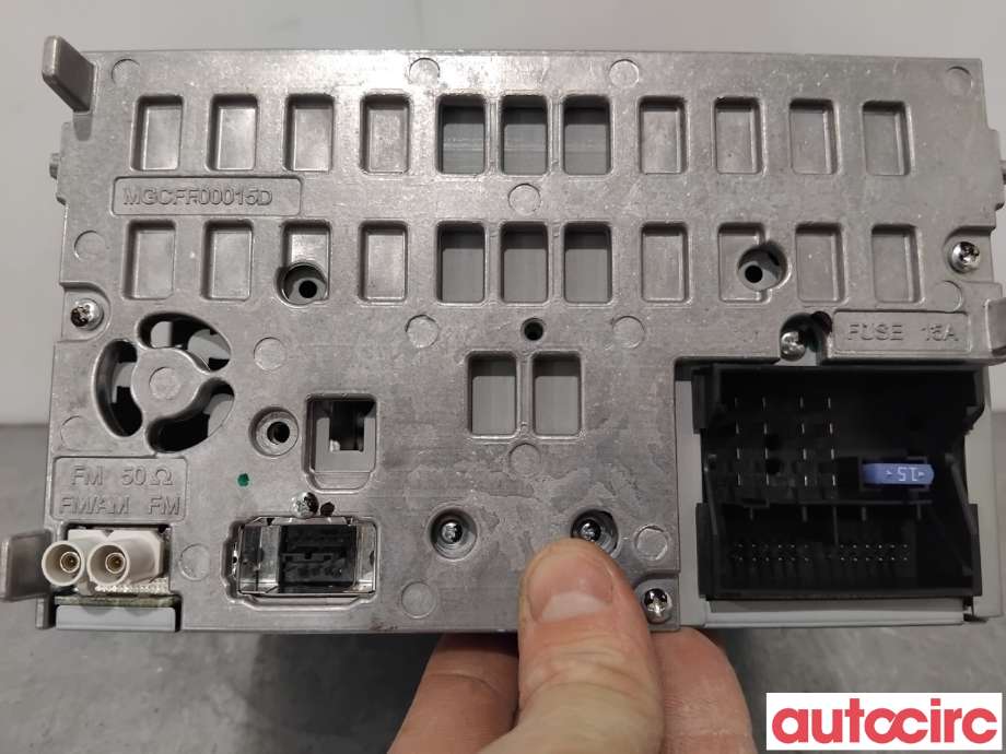 Bilstereo til Audi Q5 2008-2012 (Type I, Fase 1)  (AUDI|8T1057186PX|CQ-JA1970G|8T1035186P)