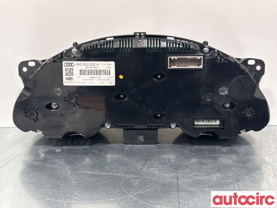 Instrumentpanel til Audi A4, Allroad 2009-2016 (Type I) (B8) (B8) (AUDI|8K0920932A)