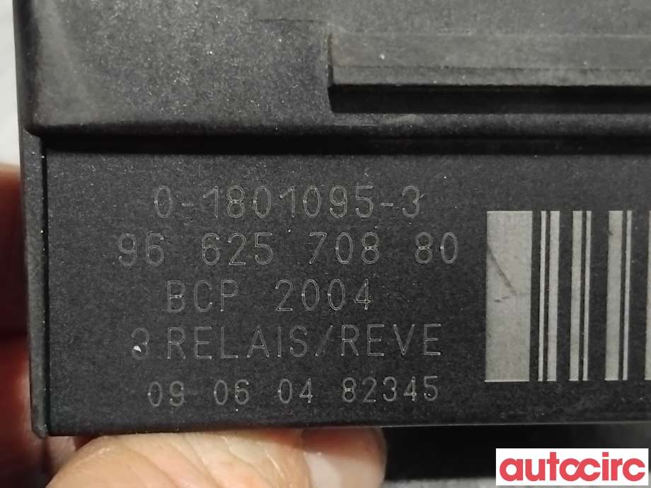 Styreenhet diverse til Peugeot 3008 2009-2016 (Type I)  (PEUGEOT|6500EJ|0-1801095-3|9662570880)