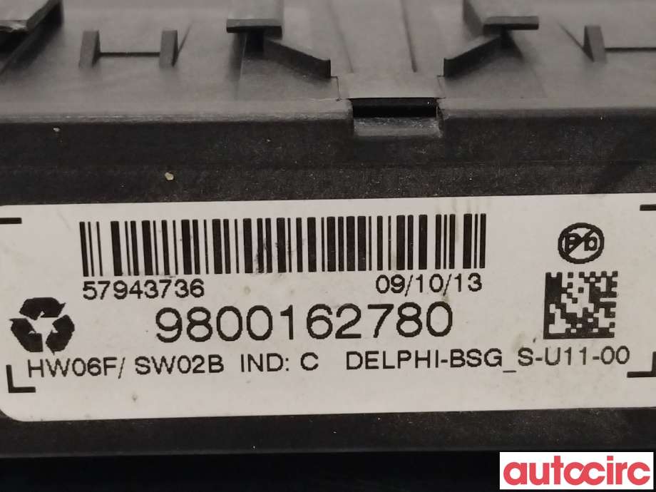 Styreenhet hengerfeste til Citroën C4, Picasso 2013-2018 (Type II)  (CITROEN|9812711280|9800162780)