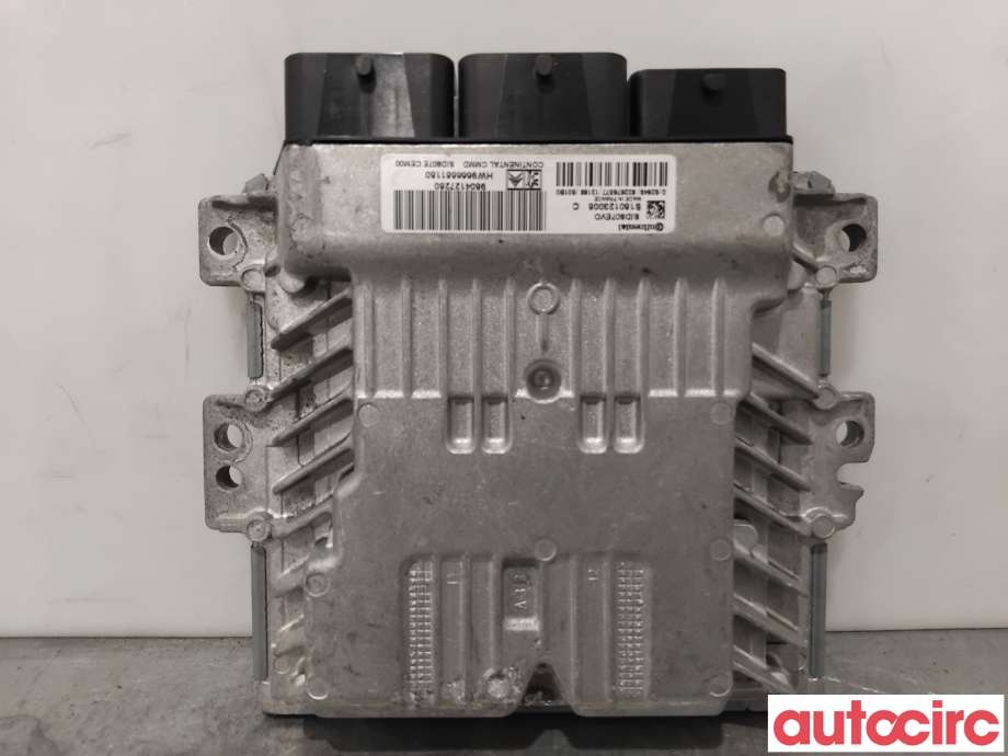 Styreenhet motor til Peugeot 508 2011-2014 (Type I, Fase 1) (PEUGEOT|1677655480|S180123008|9666681180)