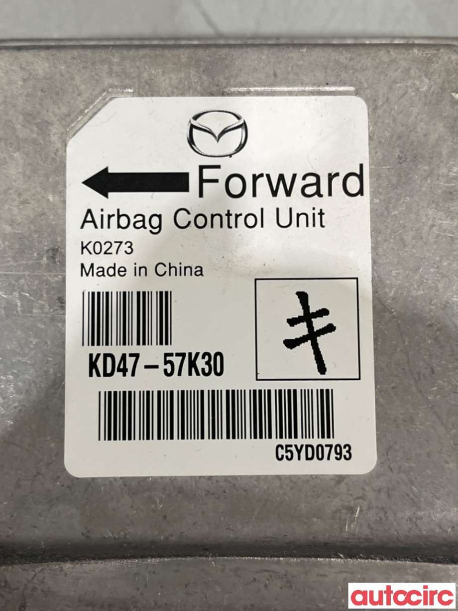 Airbag elektronikk til Mazda CX-5 2012-2017 (Type I)  (MAZDA|KD47-57-K30|)