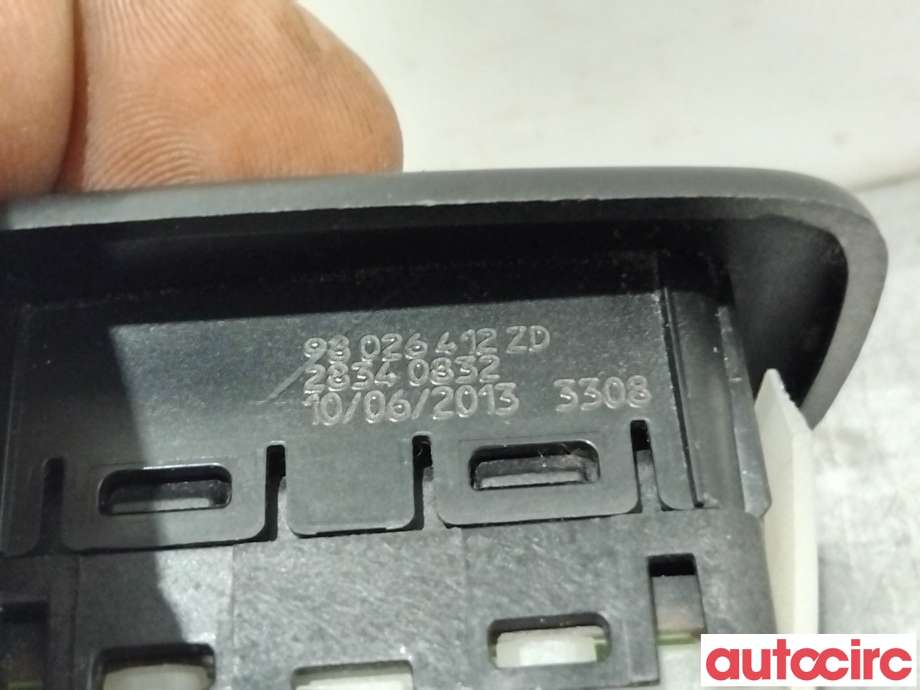 Bryter ruteheis til Peugeot 508 2011-2014 (Type I, Fase 1) (PEUGEOT|98026412ZD|)