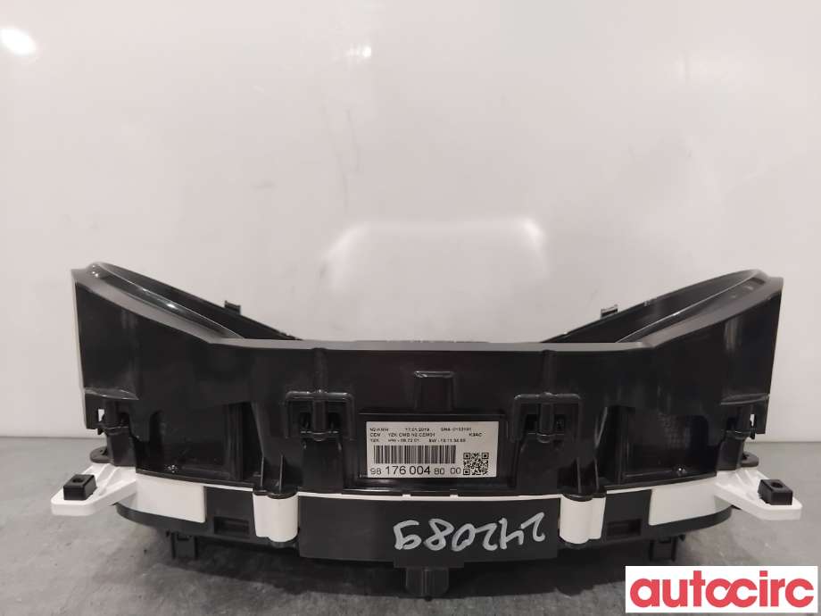 Instrumentpanel til Citroën Berlingo 2019-->> (Type III)  (CITROEN|9817600480||9838081980)