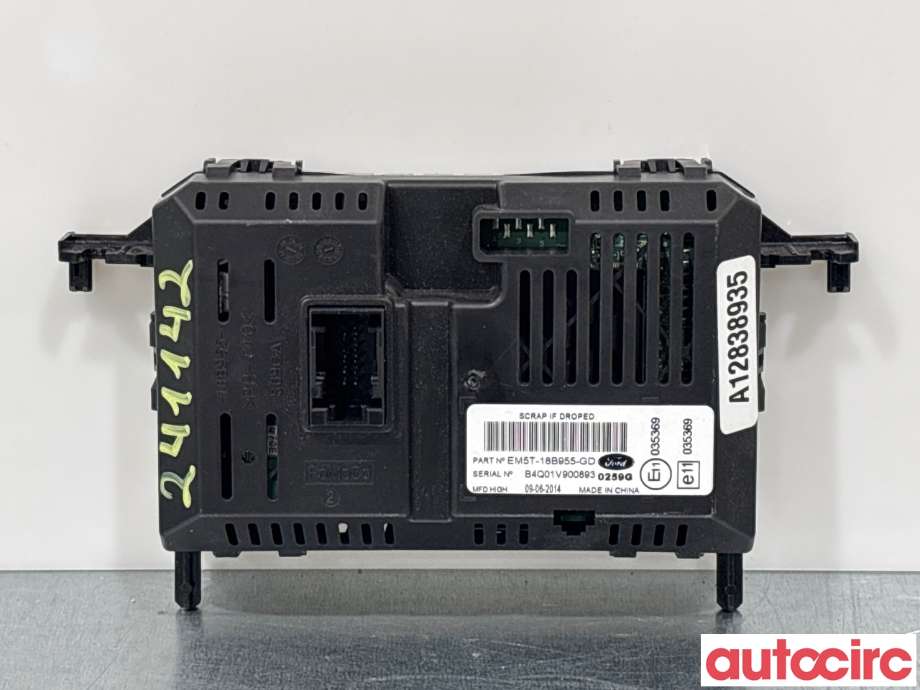 Multimedia display (MCU - Media Controller Unit) til Ford B-Max 2012-2017 (FORD|2015325|EM5T-18B955-GD)
