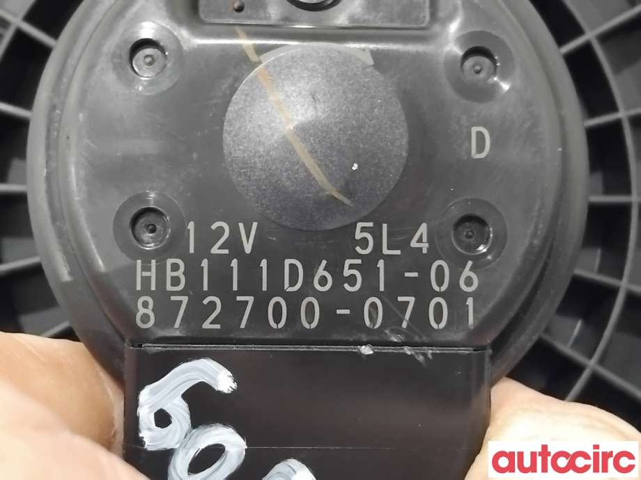 Varmeapparat motor til Mazda CX-3 2015-2022  (MAZDA|DD2F-61-B10|872700-0701|)